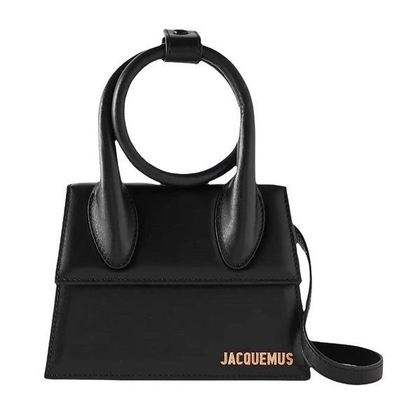 Jacquemus Handbags - Brand New Jacquemus Le Chiquito Noeud leather shoulder bag